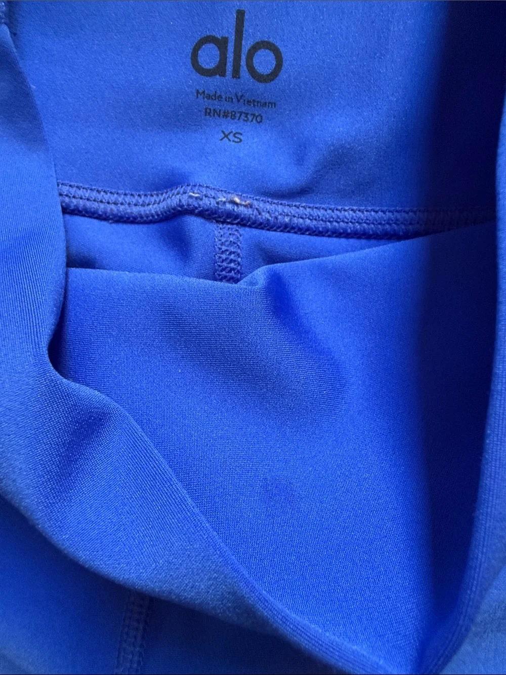 Alo Yoga High Waist Airlift Leggings in Alo Blue XS Kendall Jenner